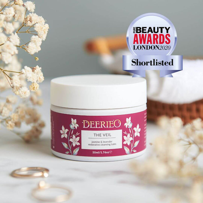 Deerieo The Veil Cleansing Balm is shortlisted for the Pure Beauty Awards London 2020 edition in Best New Sustainable Skincare Product category.