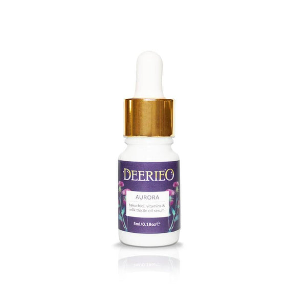 Deerieo Aurora Facial Oil Serum is available in 5 ml glass dropper bottle so you can test it or take it with you on a travel.